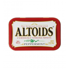 Altoids Bala Pastilha Sabor Peppermint Hortelã-Pimenta Lata (Contém 50)